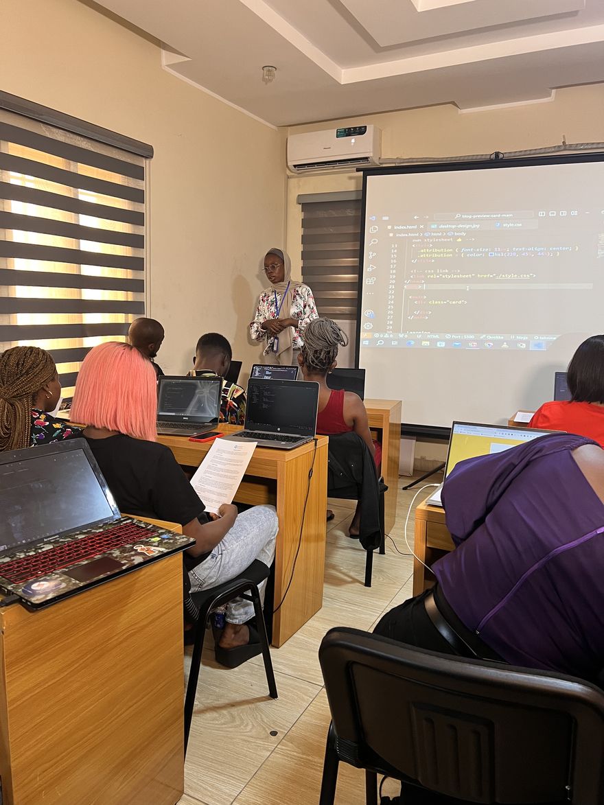 A class in session at Tech Studio Academy